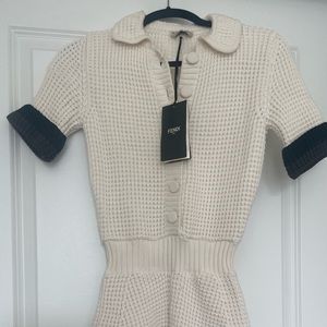 Knit romper by Fendi